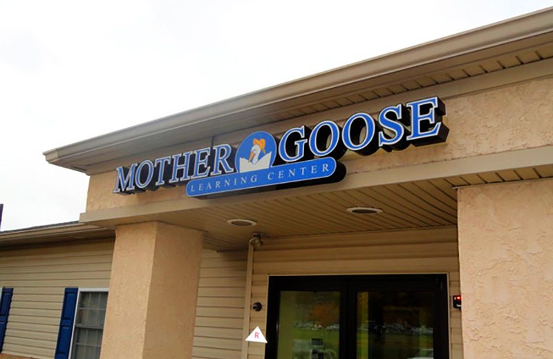 Blackwood Blackwood Mother Goose Learning Center Sign